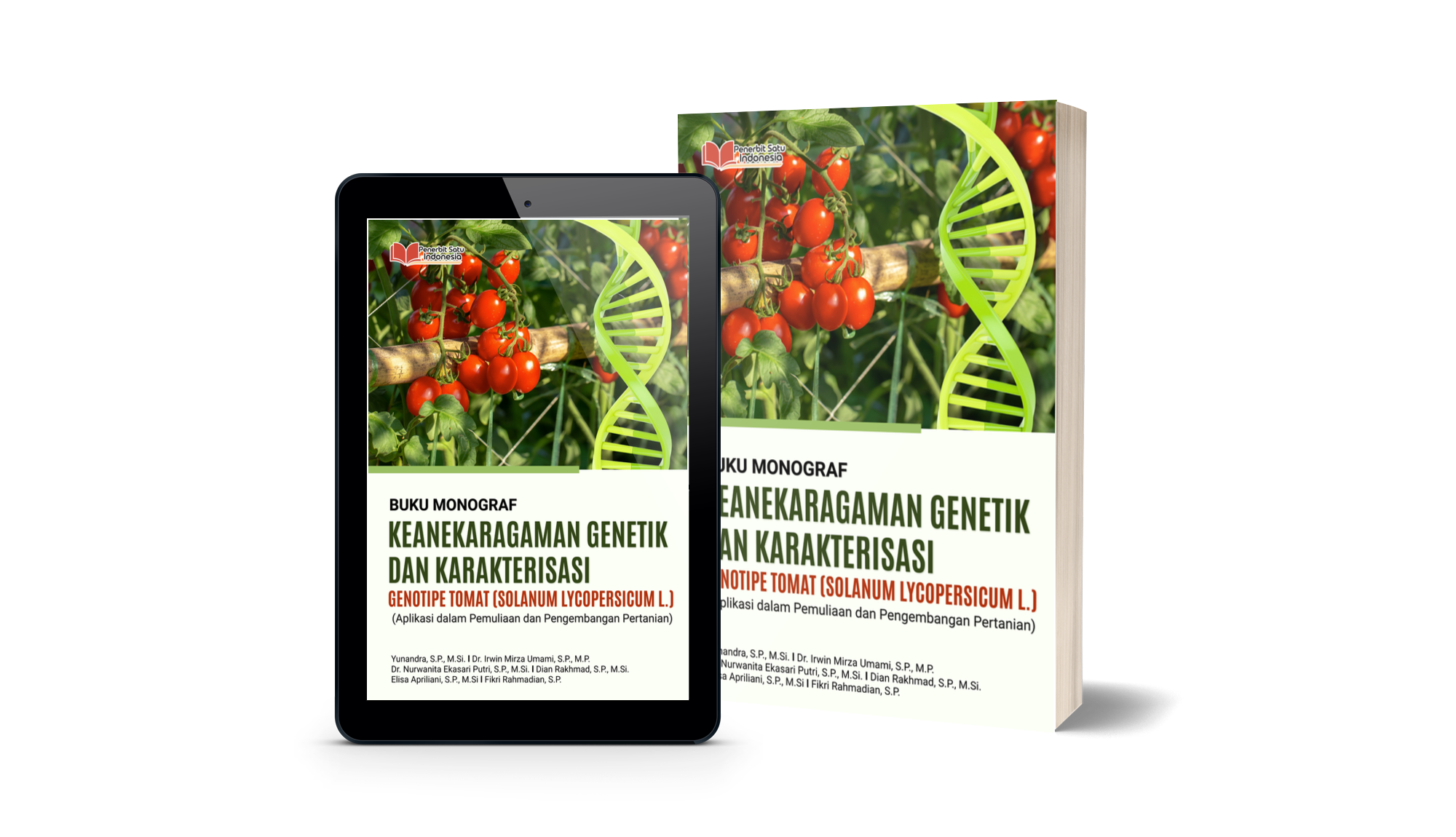 BUKU MONOGRAF: KEANEKARAGAMAN GENETIK DAN KARAKTERISASI GENOTIPE TOMAT (SOLANUM LYCOPERSICUM L.) (Aplikasi dalam Pemuliaan dan Pengembangan Pertanian)